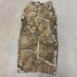 Vintage 1990s Baggy Real Tree Camo Cargo Pants